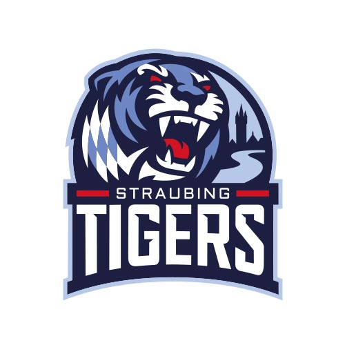 Logo Straubing Tigers, Geschäftsführerin Gaby Sennebogen